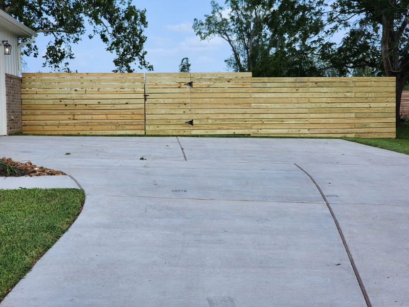 Wood Fencing in Salem