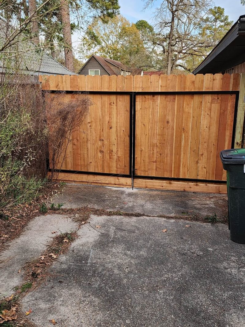Wood Fencing project — Salem, Massachusetts